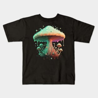 Space Magical Mushroom Kids T-Shirt